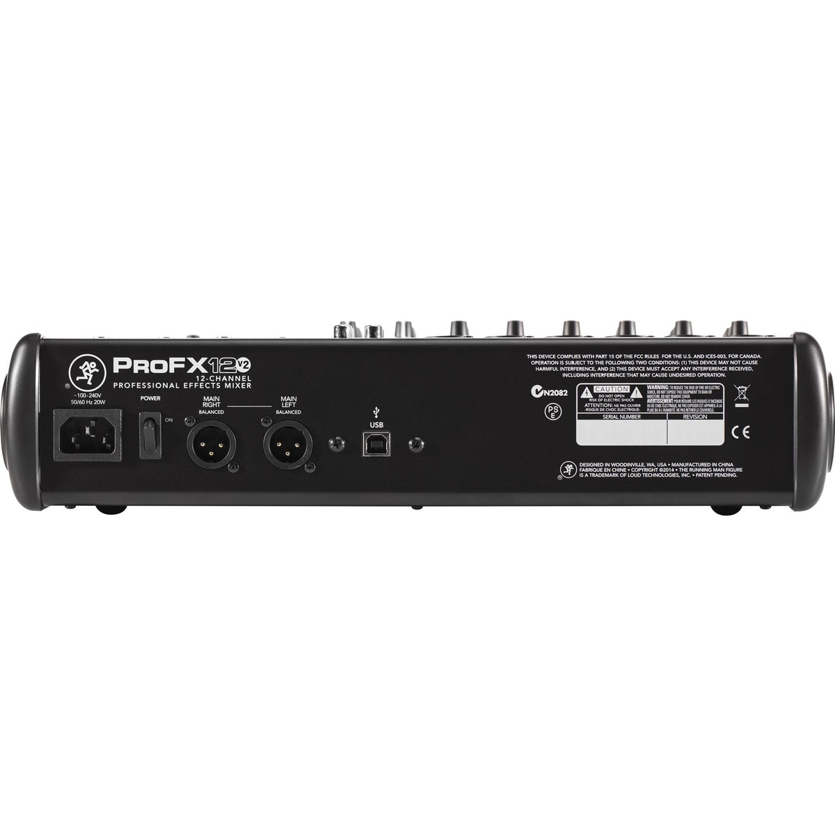 Mackie 12-Channel Mixer With USB And FX