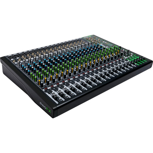 Mackie 22 Channel 4-Bus Professional Effects Mixer With USB