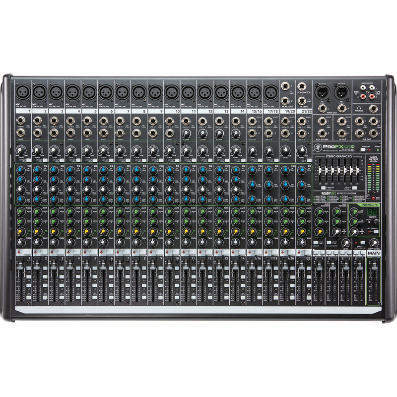 Mackie 22-Channel Mixer With Build-In Effects And USB