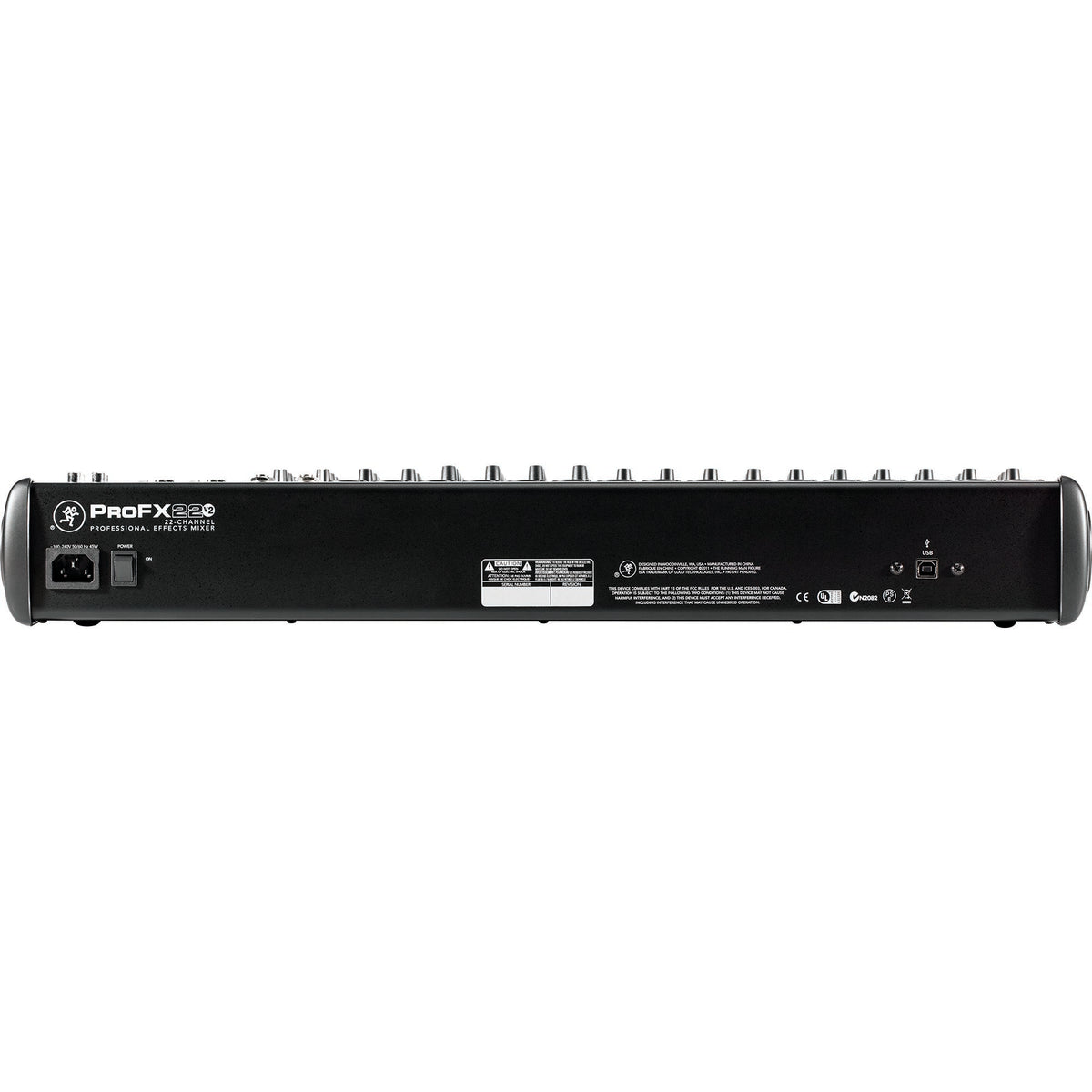 Mackie 22-Channel Mixer With Build-In Effects And USB