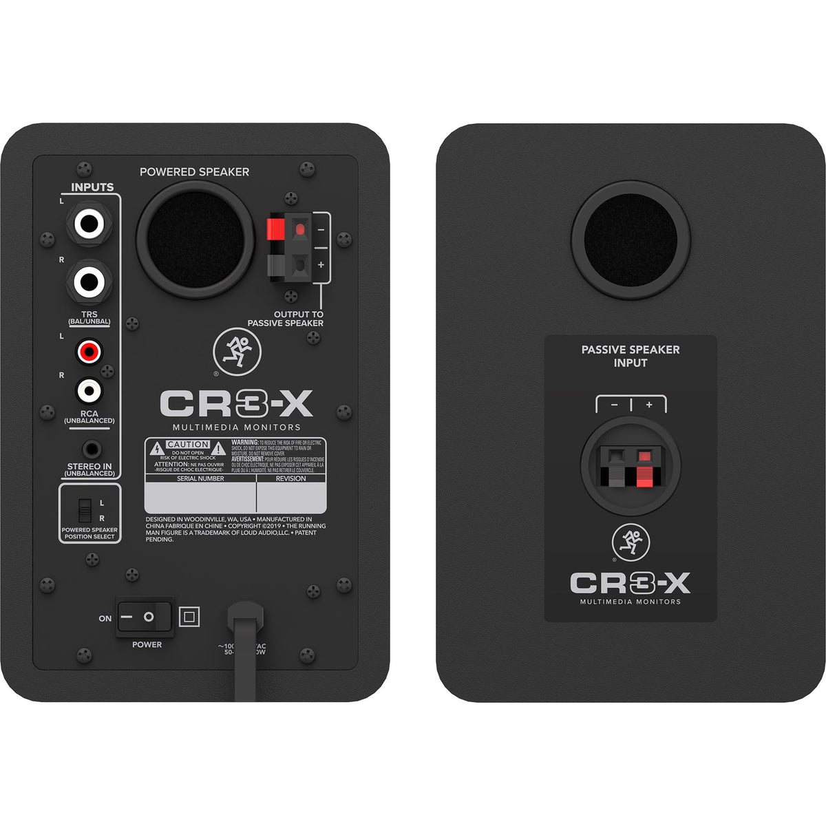 Mackie 3" Multimedia Monitors, Pair
