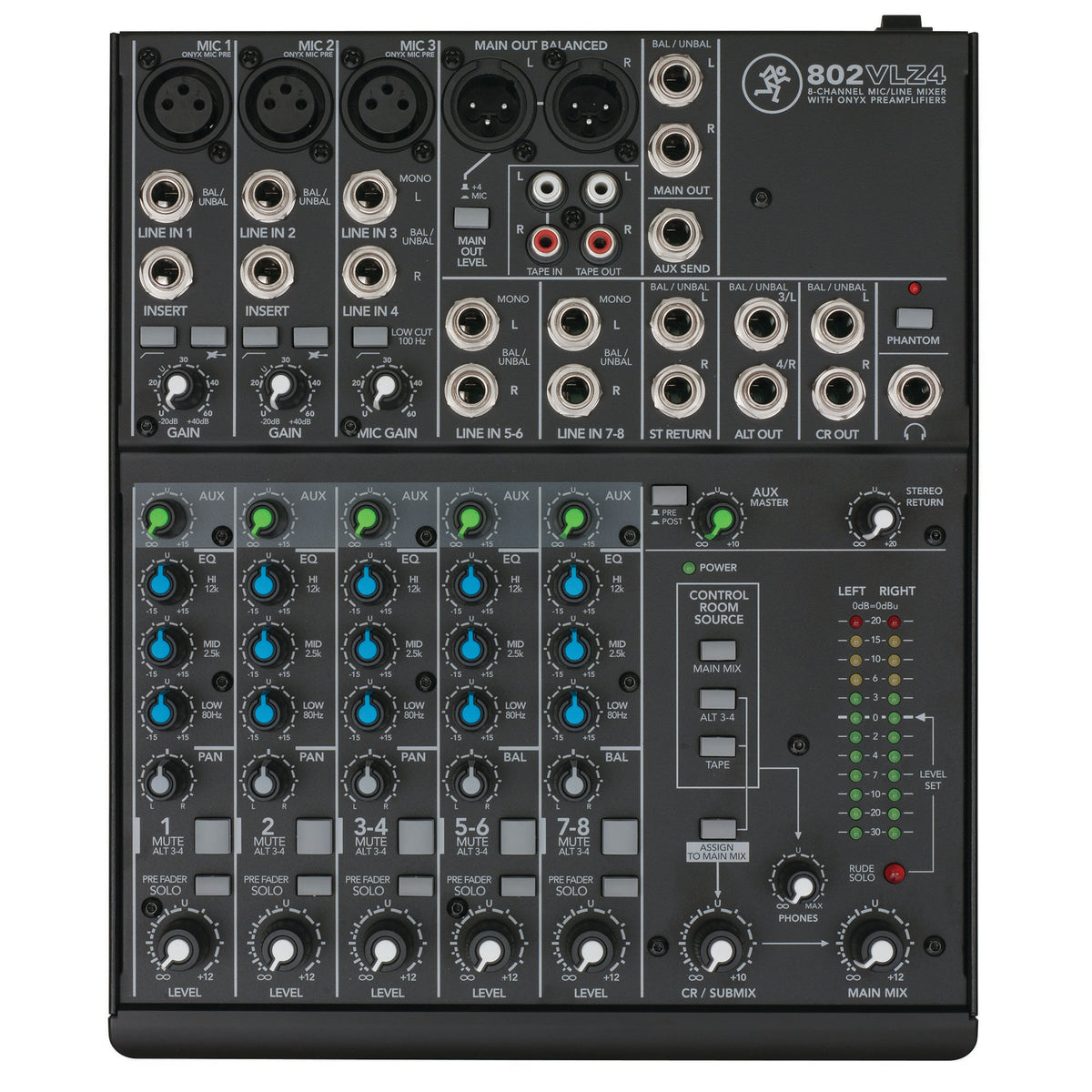 Mackie 8-Channel Ultra-Compact Mixer