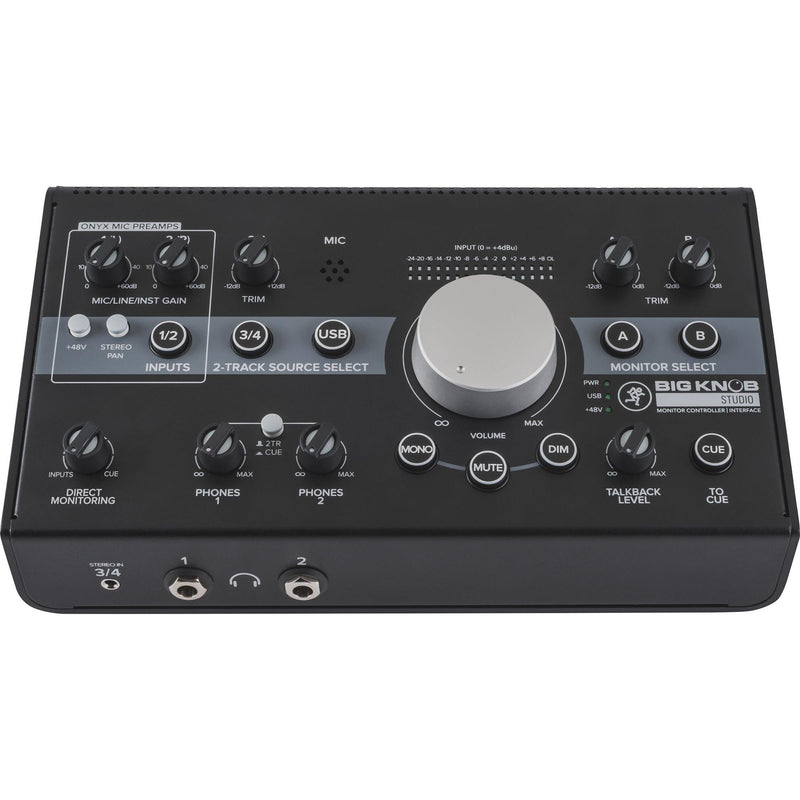 Mackie Big Knob Studio 3x2 Studio Monitor Controller 192Khz USB