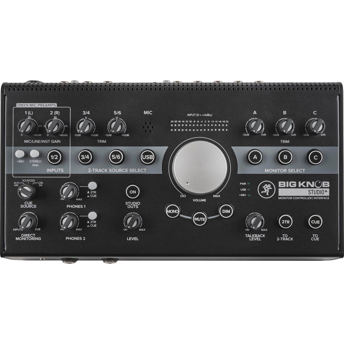 Mackie Big Knob Studio+ 4x3 Studio Monitor Controller 192Khz USB