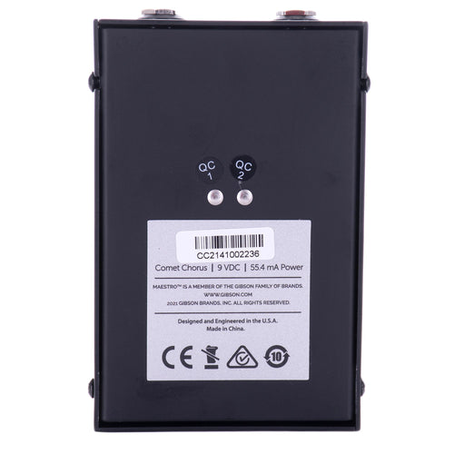 Maestro Comet Chorus Effects Pedal