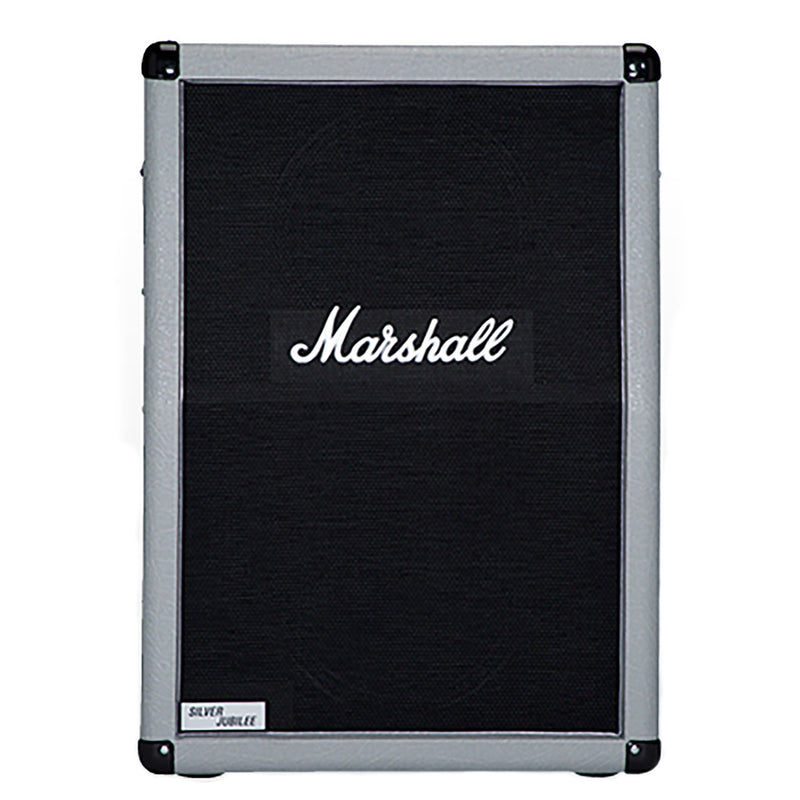 Marshall 2536A Silver Jubilee 2x12 140 Watt Cabinet, Silver Vinyl