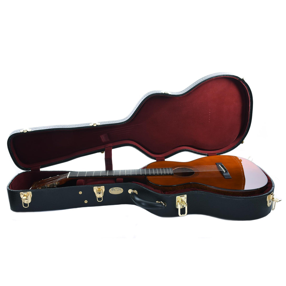 Martin Custom Shop 0 Size 12 Fret Engelmann Spruce Top, Flamed Mahogany Back and Sides