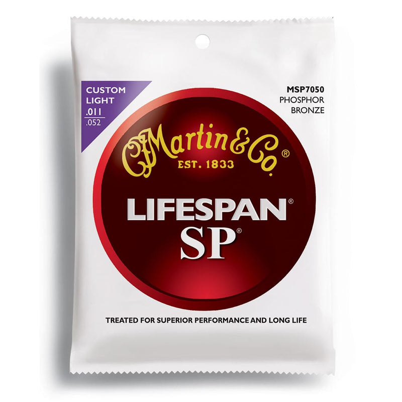 Martin 11-52 SP Lifespan - Custom Light 92/8 - Acoustic Strings