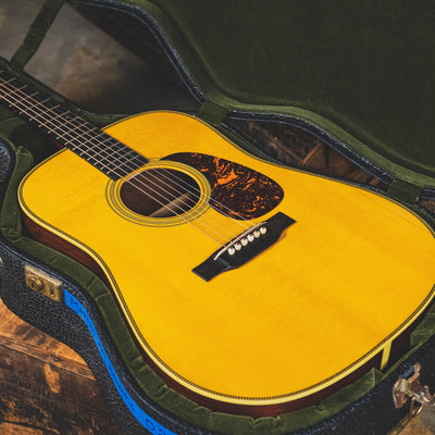 2013 Martin D-28 1941 Authentic Acoustic Guitar With OHSC - Used