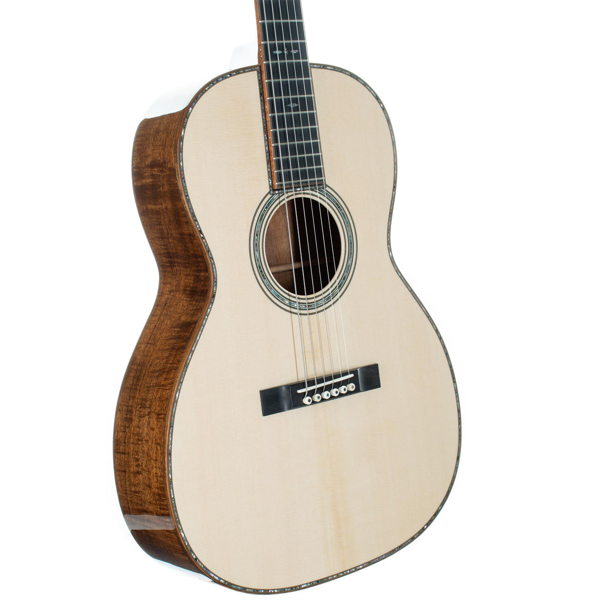 Martin Custom Shop 000 12-Fret 42 Style, Italian Alpine Spruce, Flamed Koa Back & Sides
