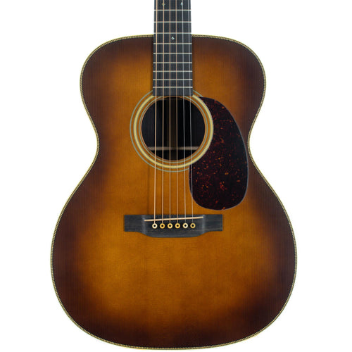 Martin Custom Shop 000-28 1937 Acoustic Guitar Vintage Low Gloss With Stage 1 Aging And Ambertone Burst