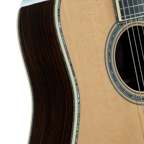 Martin Custom Shop 45 Style Dreadnought, Sitka VTS Top, Wild Grain East Indian Rosewood Back And Sides