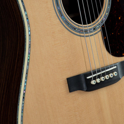 Martin Custom Shop 45 Style Dreadnought, Sitka VTS Top, Wild Grain East Indian Rosewood Back And Sides