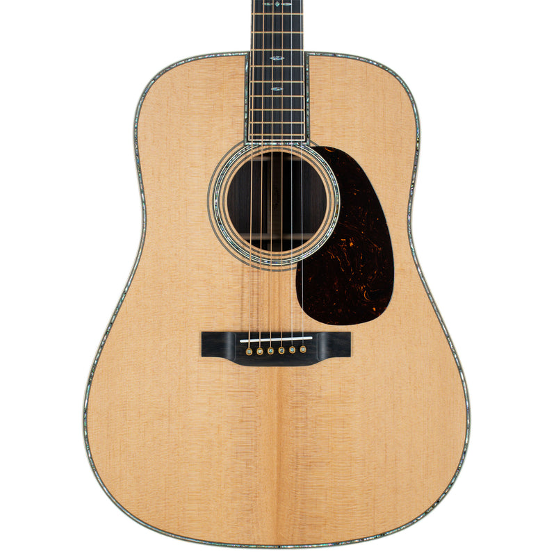Martin D-45 Modern Deluxe Acoustic Guitar, Natural Finish with Hardshell Case