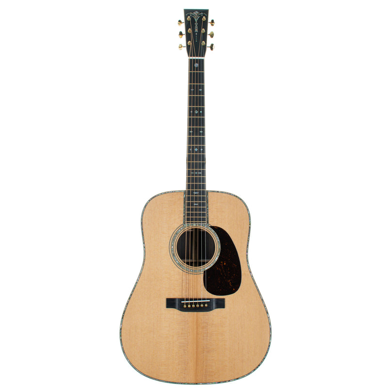 Martin D-45 Modern Deluxe Acoustic Guitar, Natural Finish with Hardshell Case