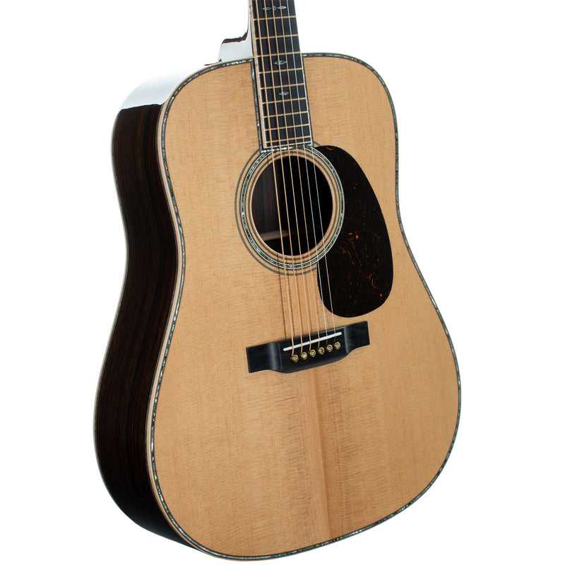 Martin D-45 Modern Deluxe Acoustic Guitar, Natural Finish with Hardshell Case