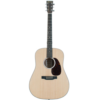 Martin D10E Road Series Acoustic Electric Guitar- Natural with Soft Case