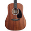 Martin Dreadnought Junior 10E Satin Sapele Top Back And Sides