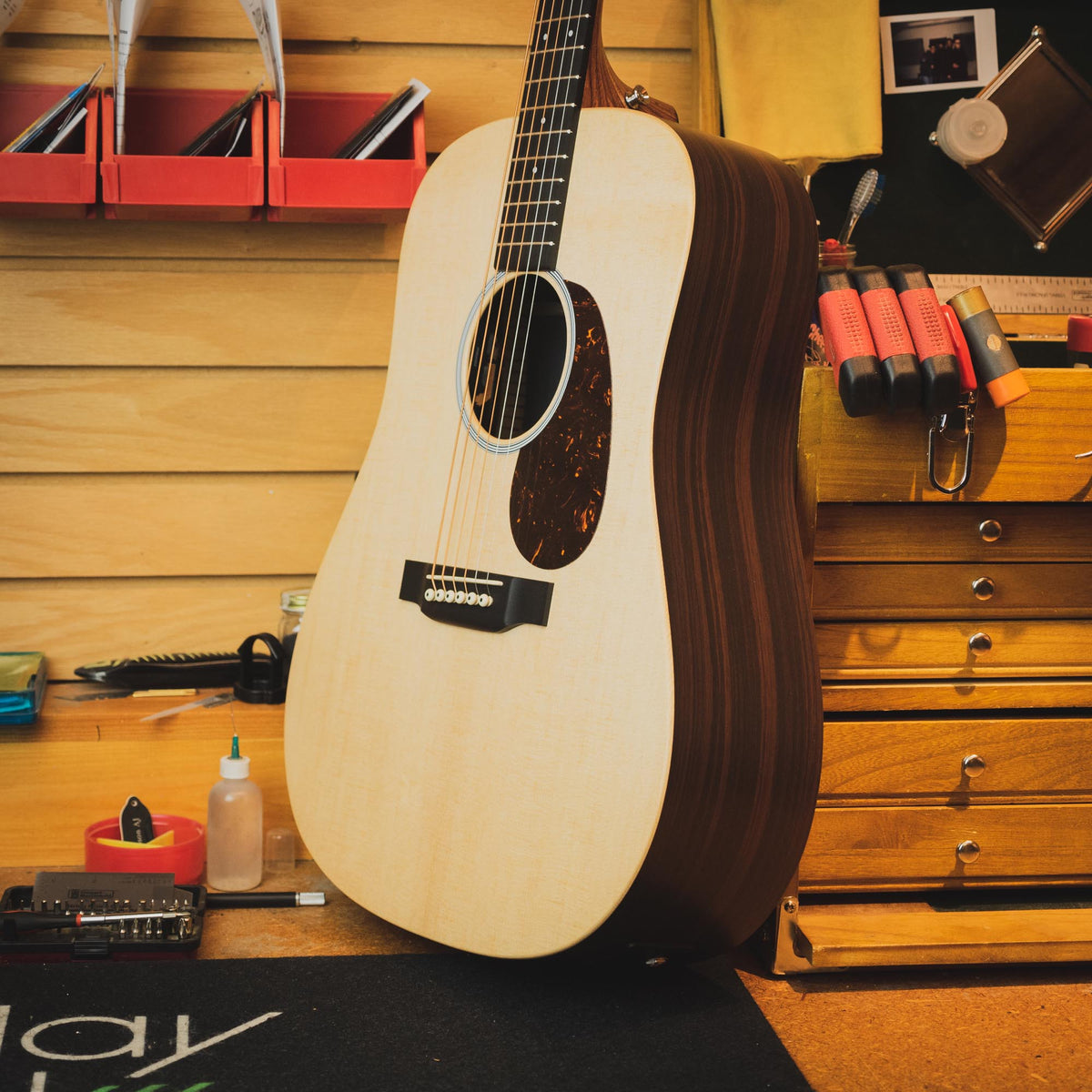 Martin DX1RAE Sitka Spruce/Rosewood Pattern - Natural