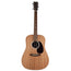 Martin DX2E Natural Macassar Ebony With Gig Bag