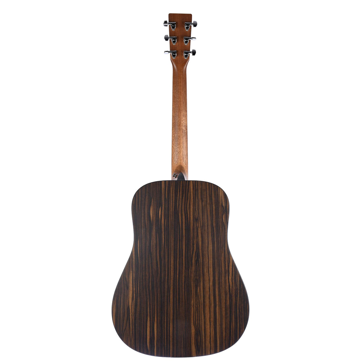 Martin DX2E Natural Macassar Ebony With Gig Bag