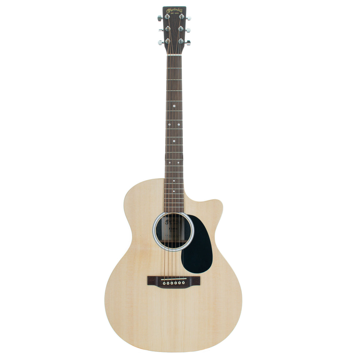 Martin GPCX2E Rosewood Acoustic-Electric Guitar, Natural w/Gigbag