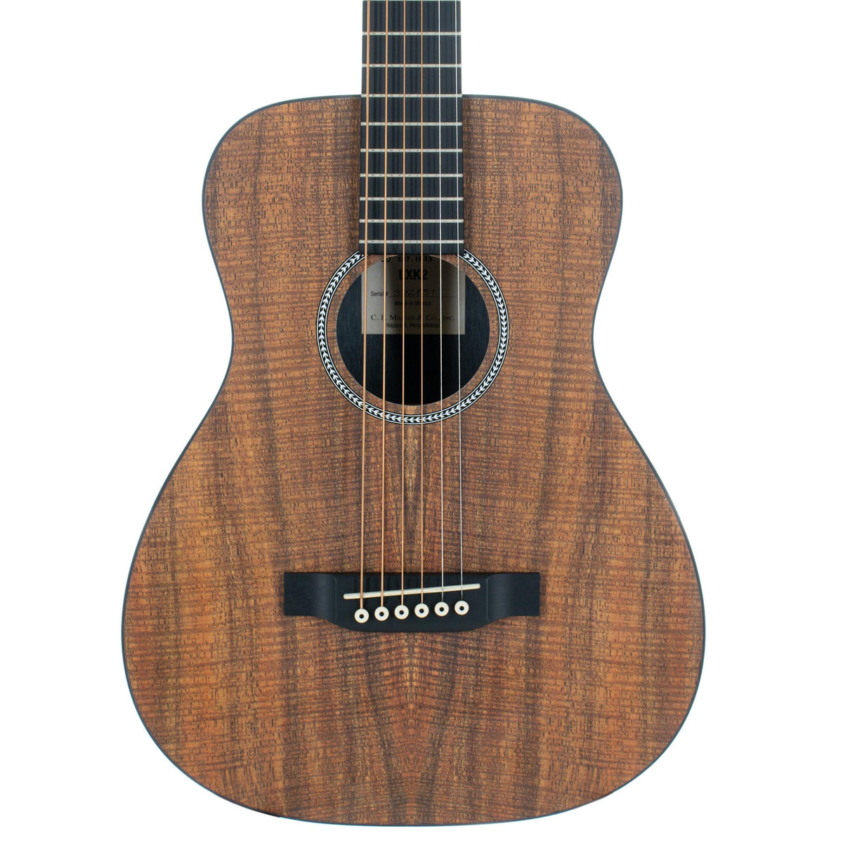 Martin LXK2 3/4 Koa Pattern - Natural