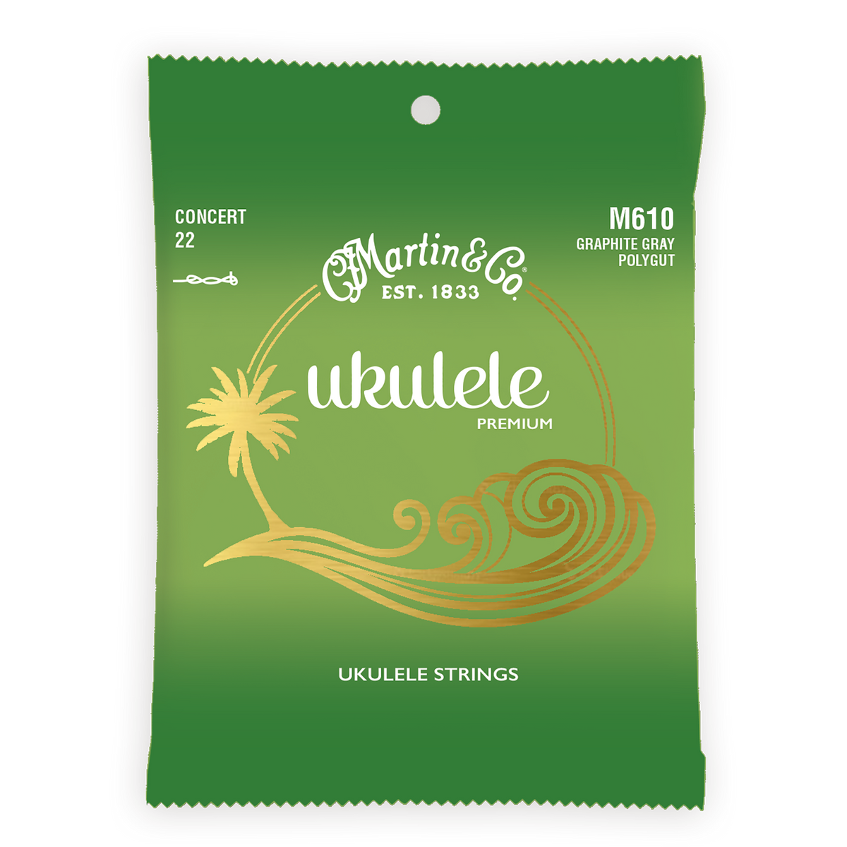 Martin Premium Concert Ukulele Polygut Strings