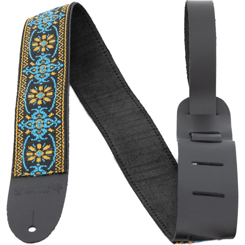 Martin Retro Jacquard Strap, Yellow Vintage