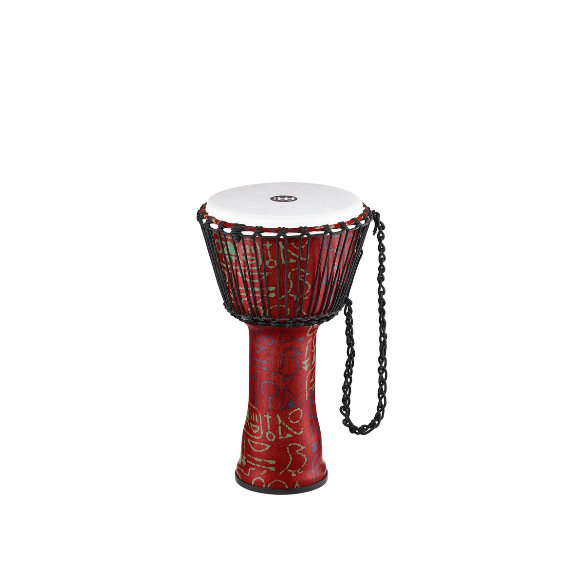 Meinl 10" Travel Djembe - Rope-Tuned - Synthetic - Pharaoh's Script