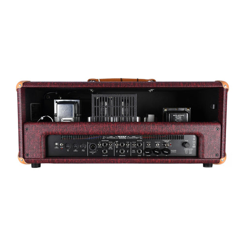 Mesa Boogie Custom TC50 Head And 2x12 Vert Cab - Vintage Bordeaux Bronco