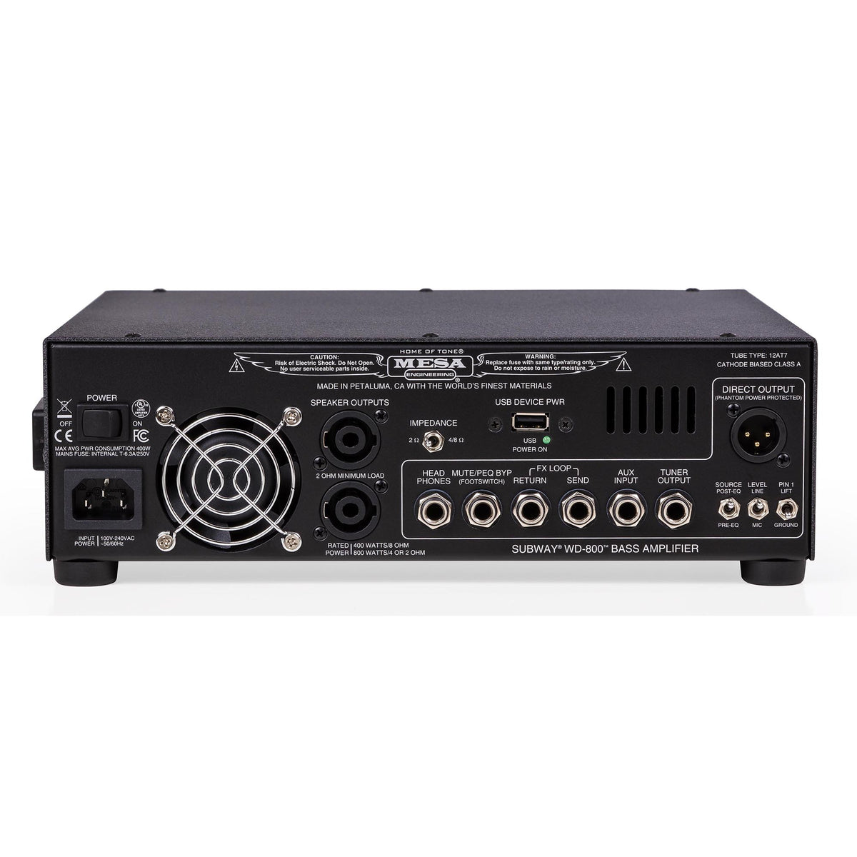 Mesa Boogie Subway WD-800 Bass Amplifier Head
