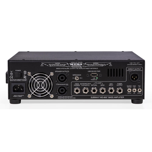 Mesa Boogie Subway WD-800 Bass Amplifier Head