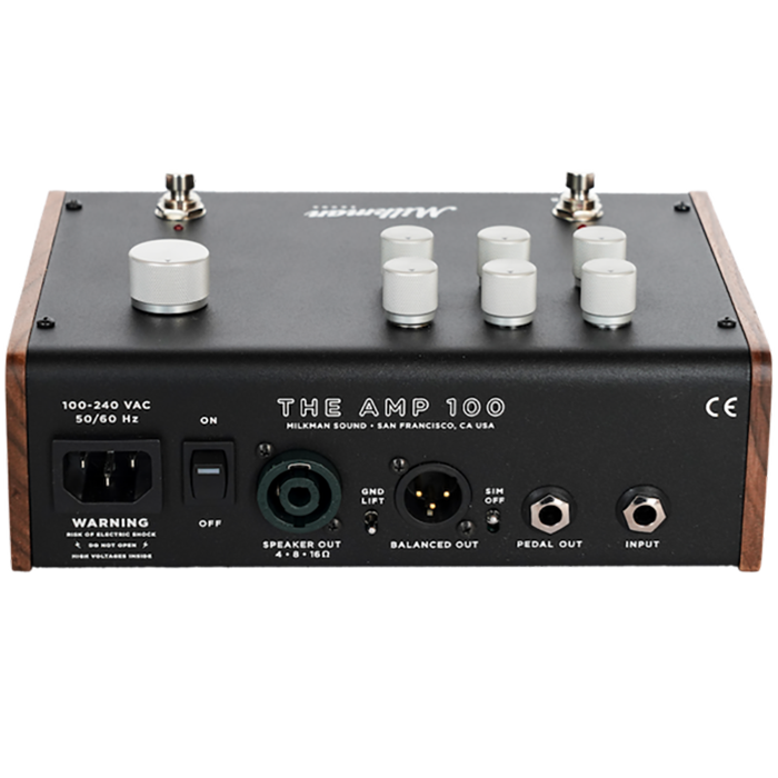 Milkman Sound The Amp 100, 100 Watt Guitar Amplifier Pedal, Black