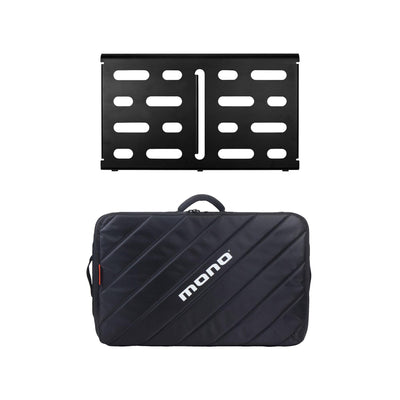 Mono Pedalboard Medium Black With Tour 2.0 Accessory Case