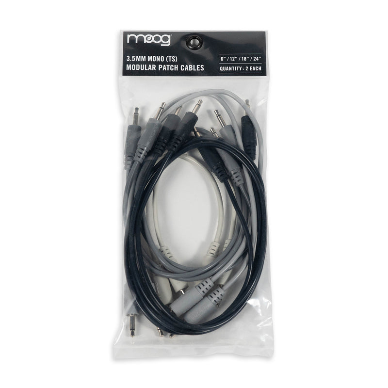 Moog 3.5mm Mono TS Patch Cable Variety Pack