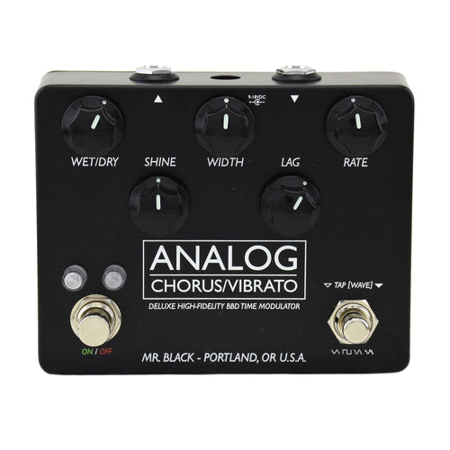 analog modulation pedal Mr. Black Analog Chorus/Vibrato Deluxe