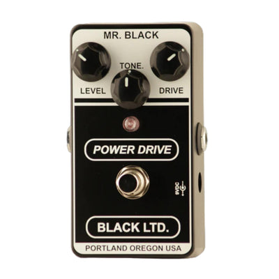 Mr. Black Black LTD Power Drive Overdrive Effect Pedal