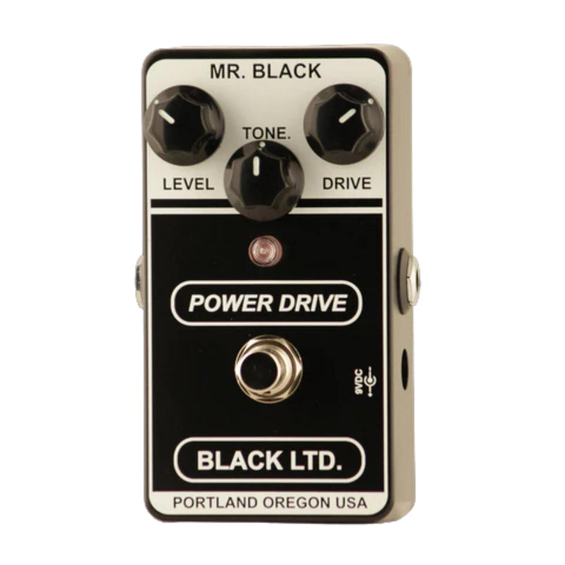 Mr. Black Black LTD Power Drive Overdrive Effect Pedal