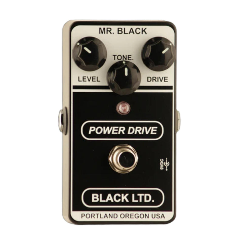 Mr. Black Black LTD Power Drive Overdrive Effect Pedal