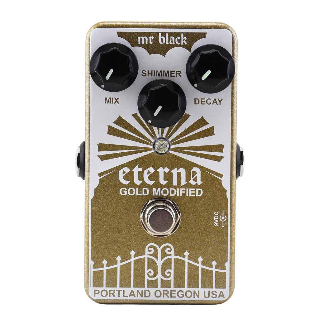 eterna pedal Mr. Black Eterna Gold Modified Shimmer Reverb Pedal
