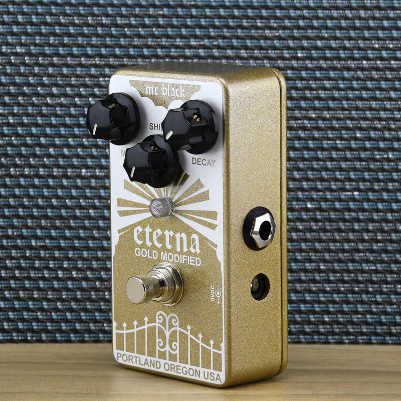 eterna pedal Mr. Black Eterna Gold Modified Shimmer Reverb Pedal