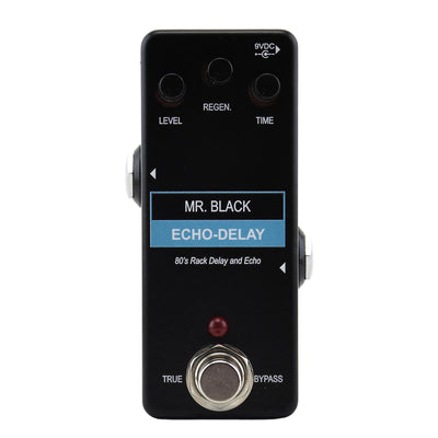 Mr. Black Mini Echo-Delay Pedal