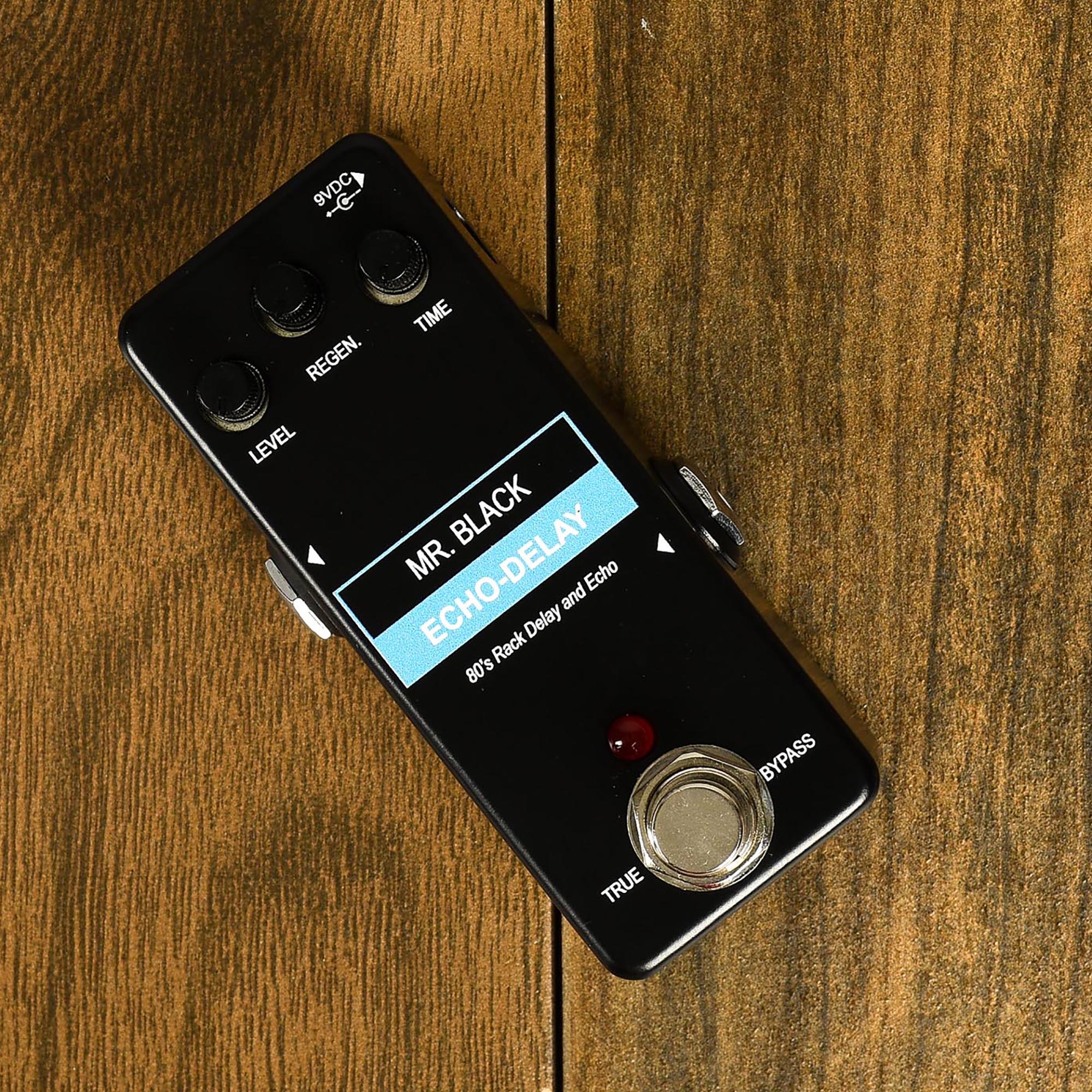 ギター Mr. Black Mini Echo Delay Mr. Black Mini Echo-Delay Pedal – Russo Music