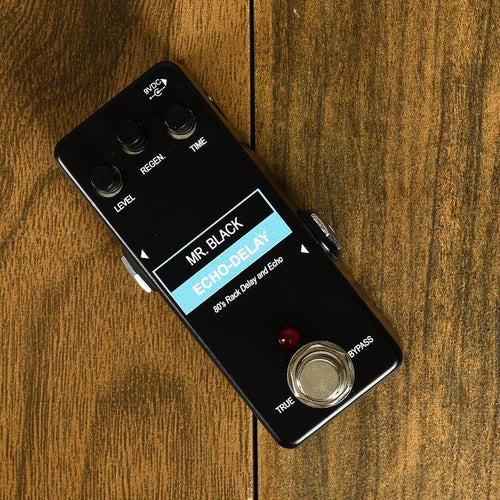 best echo delay pedal Mr. Black Mini Echo-Delay Pedal