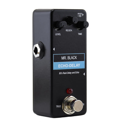 Mr. Black Mini Echo-Delay Pedal