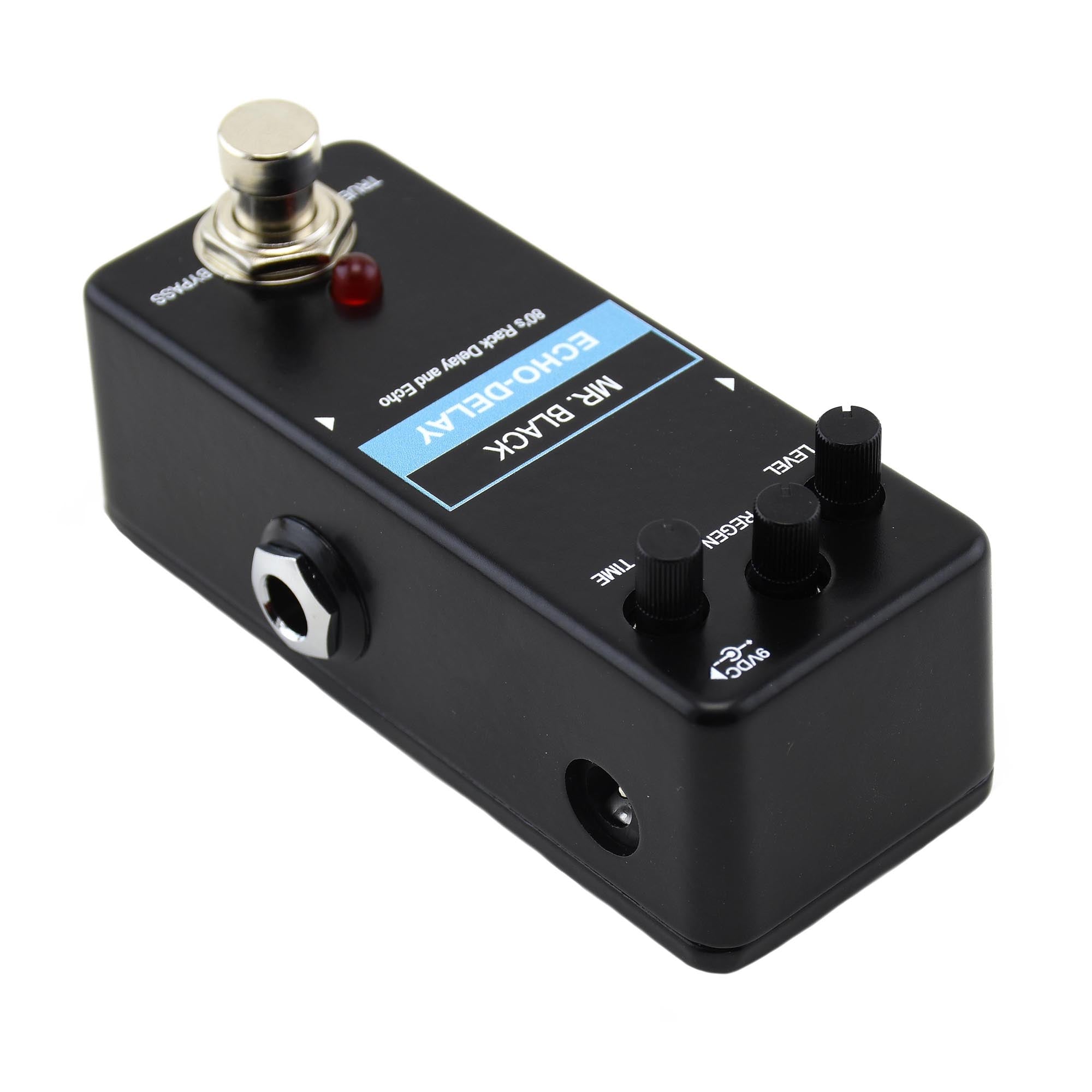 Mr. Black Mini Echo-Delay Pedal – Russo Music