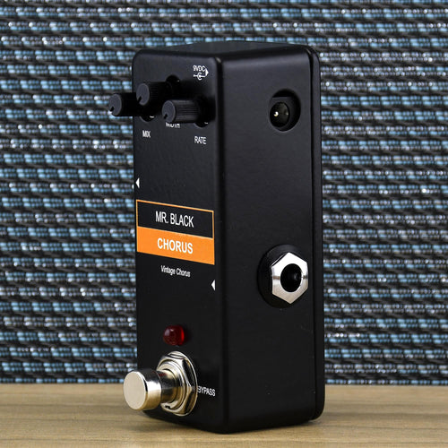 best vintage chorus pedal Mr. Black Mini Vintage Chorus Pedal