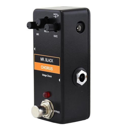 best mini chorus pedal Mr. Black Mini Vintage Chorus Pedal