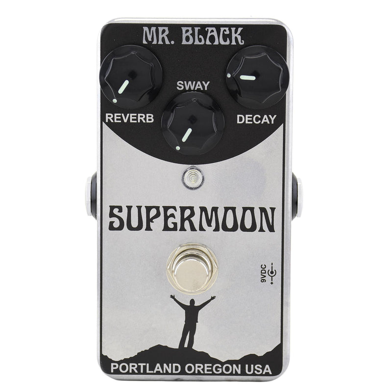 Mr. Black SuperMoon Chrome Reverb Pedal